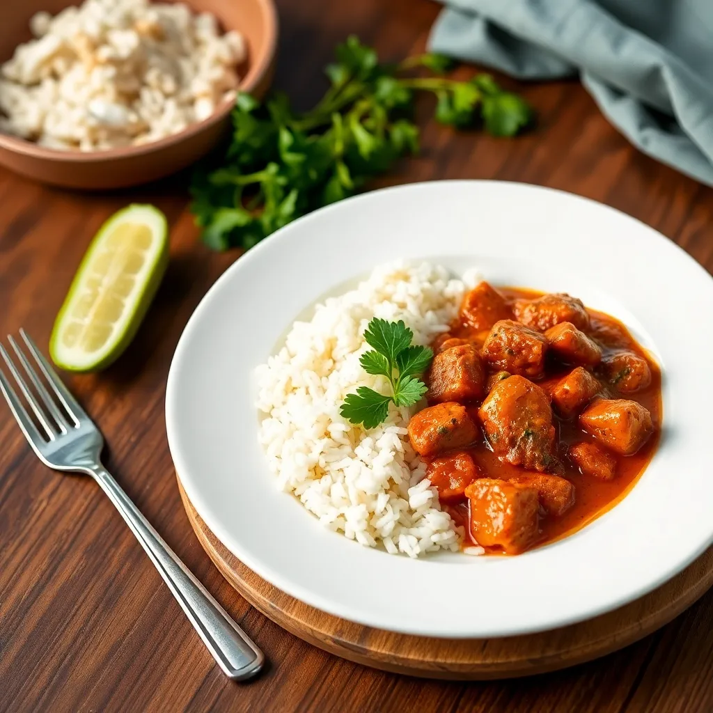 Recept - Hovädzie soté na červenom curry, slovenská ryža, kyslá uhorka