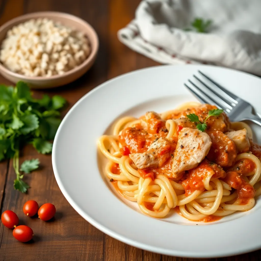 Recept - Kurací paprikáš, s cetovinou (1,3,7) 130g/150