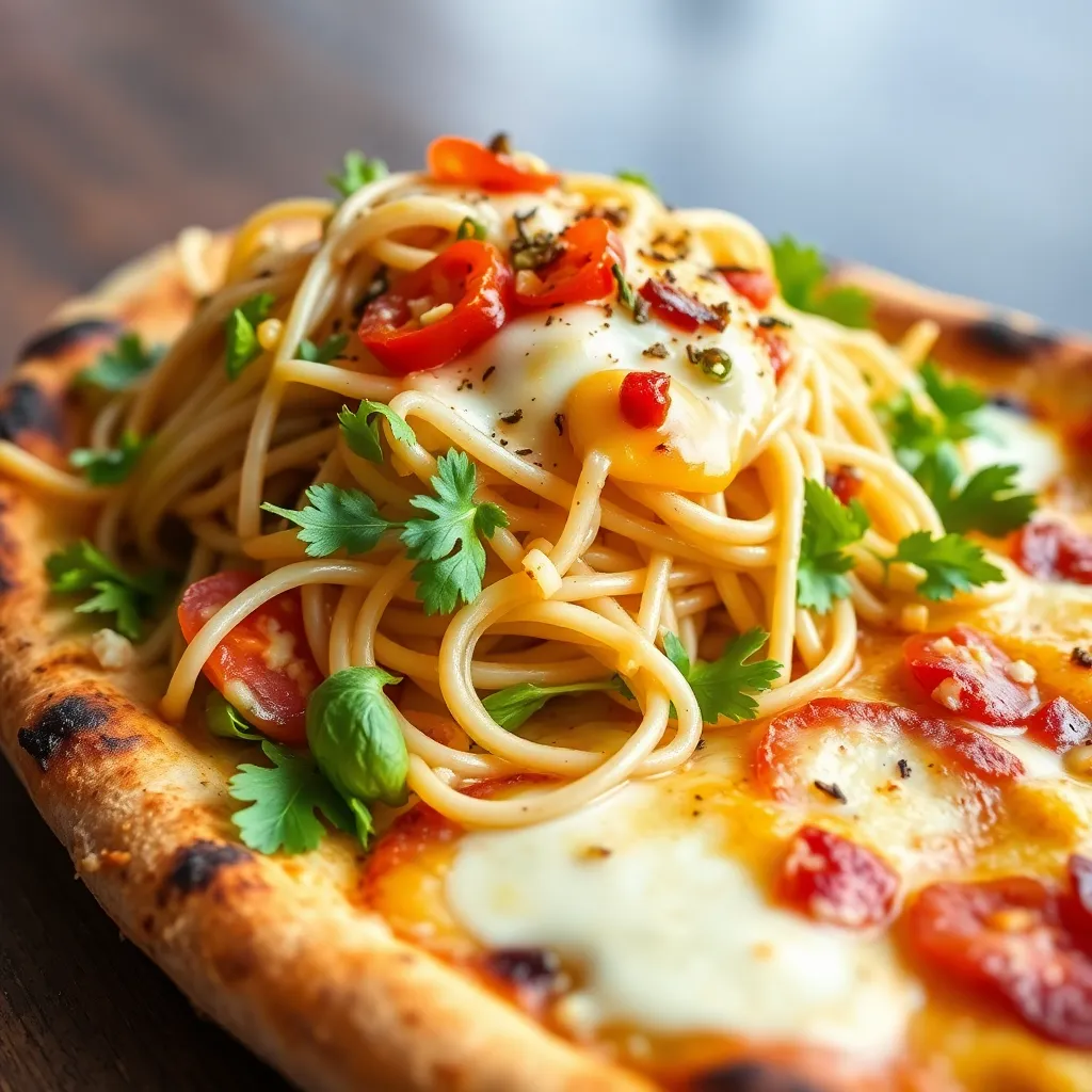 Recept - Jantár šalát s kuracím mäsom, slaninkou, vajíčkom a cesnakovým dressingom, pizza chlieb (zmes šalátov, rajčina, paprika, cibuľa)