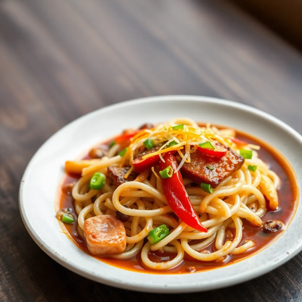 Recept - Thajské ryžové rezance s kuracím mäsom a teriyaki zeleninou