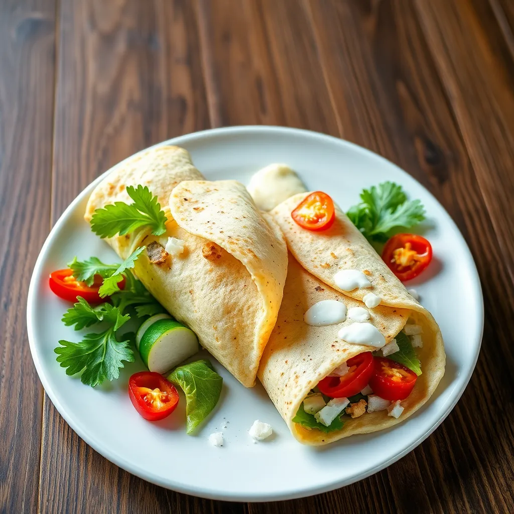 Recept - Taliansky wrap s kuracím mäsom a hranolkami s kajenskou paprikou