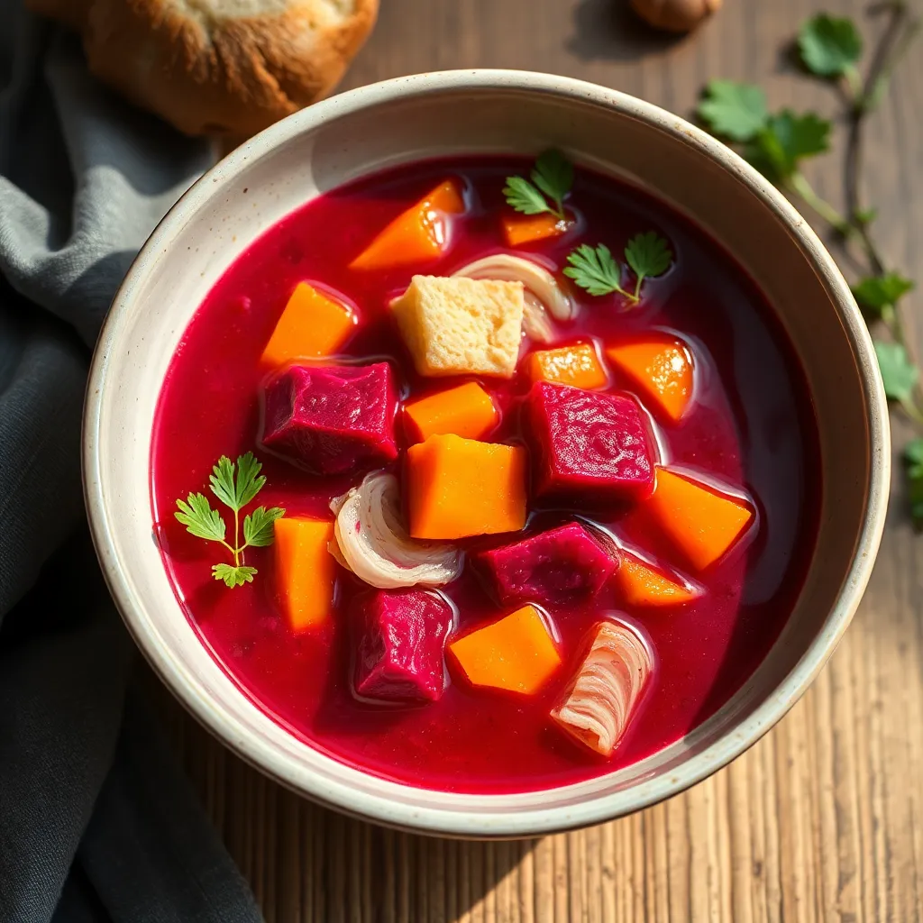 Recept - Domáci boršč