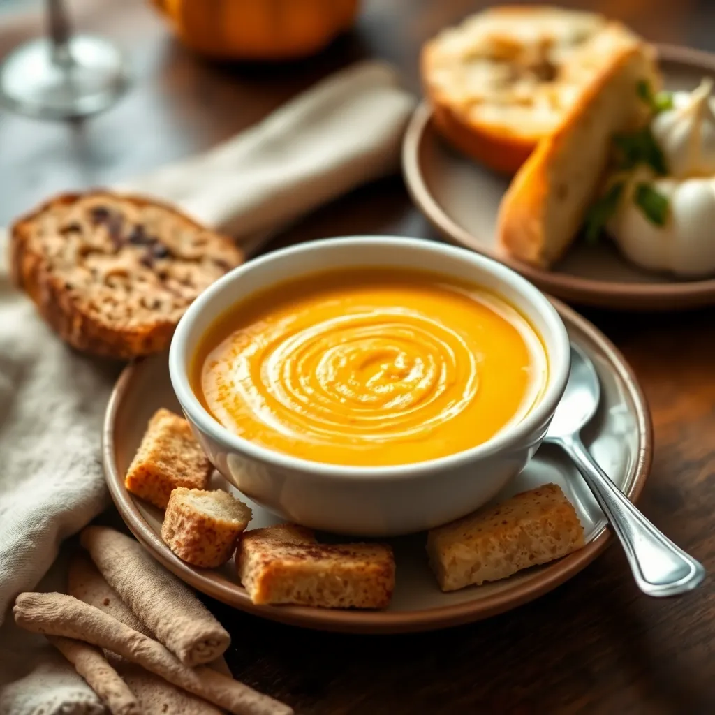Recept - Krémová tekvicová polievka
