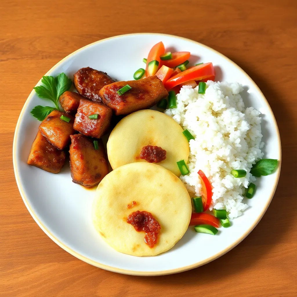 Recept - Bravčové rezančeky pácované v tradičnom košovskom páci – jemne pikantné s domácimi zemiakovými plackami a jazmínovou ryžou, šalát