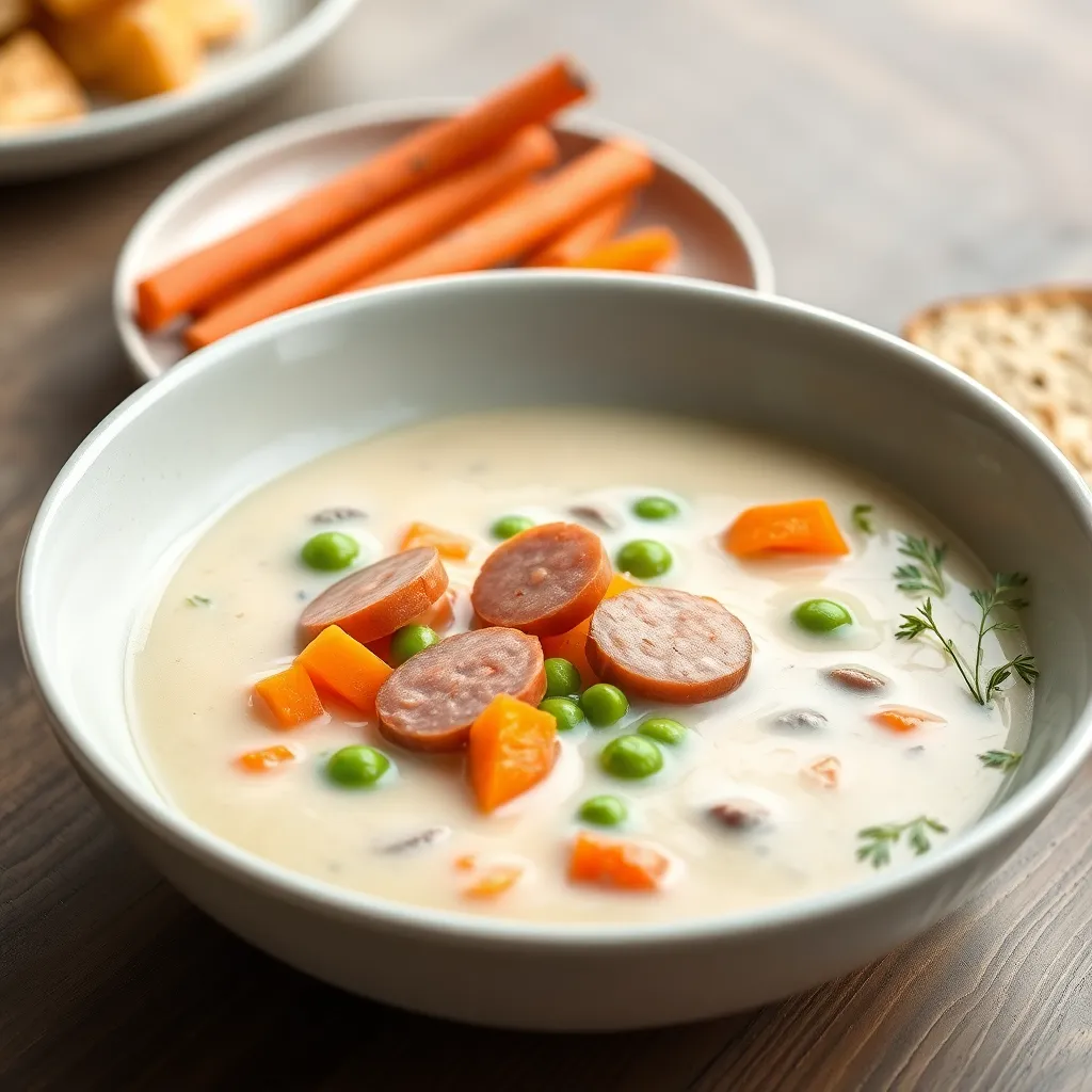 Recept - Domáca frankfurtská polievka s párkom