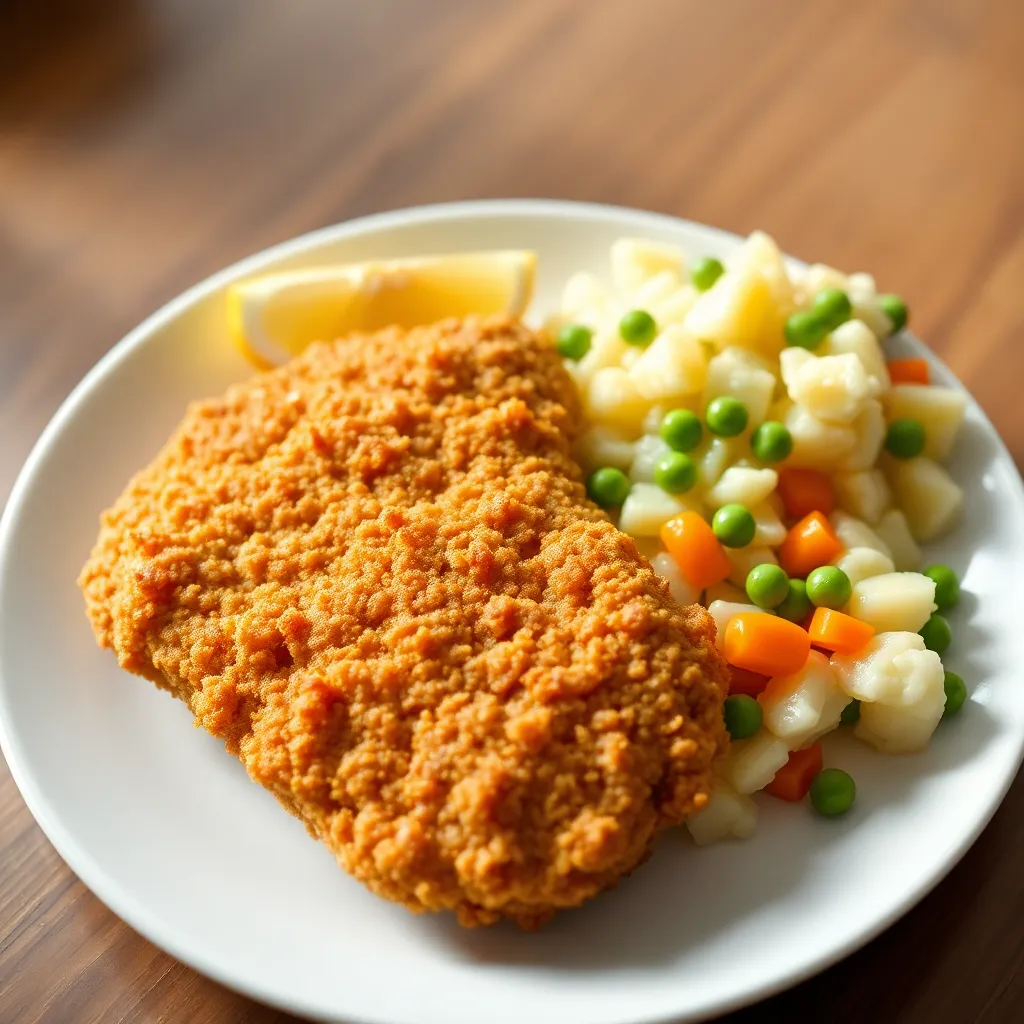 Recept - Pravý bravčový Wienerschnitzel s citrónom a sviežim viedenským šalátom