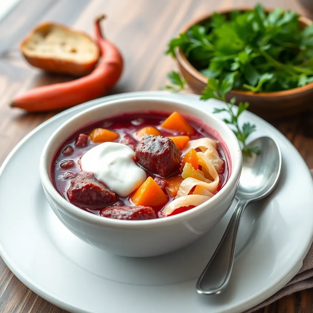 Recept - Domáci boršč