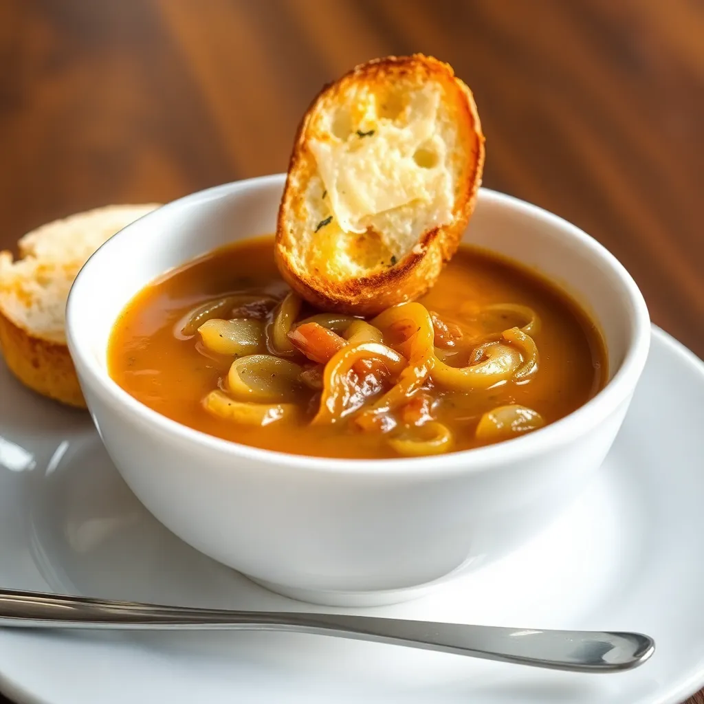 Recept - Francúzska cibuľová )